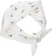 [OATIPHO] Silk Square Scarf Decorative Headband for Women for Hair Decor Neck Scarf Bag Decoration Suitable for Many Occasions