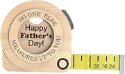 Greeting Card Holder, Father's Day Card Display | Father's Day Card Display Tape Measure Holder Multipurpose Card Holder Wooden Display Stand for Sales Counter