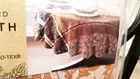 Acorns and Leaves Cotton Jacquard 70-Inch Round Tablecloth
