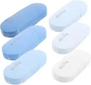 Housoutil 1 Set Gradient Blue Correction Tape Set School Writing Correction Tool for Pens Pencils Gel Pens Essential Study Stationery for Students Portable Easy to Use