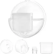 Paruu P10 Full Set Collector Cup, Original Breast Pump Parts, Wearable Breast Pump Replacement Accessories, 1 Set