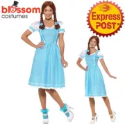 CA745 Kansas Country Girl Wizard of Oz Dorothy Fancy Dress Up Halloween Costume