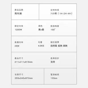 PHILIPS飛利浦 直立式暖風機 【可遠程遙控】 電暖器 暖風機 暖氣機 暖氣 電暖爐 塔式暖風機 AHR2142FD