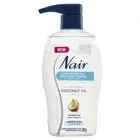* Nair Sensitive Hair Removal Shower Cream With Coconut Oil 357g Paraben Free