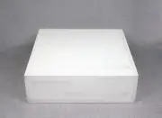 White Rustic Wooden Wedding Cake Stand Box, White Cake Stand, Cupcake Stand...