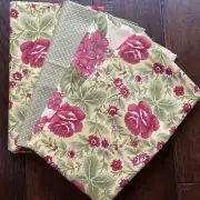 MODA Field Notes By Blackbird Designs 4 Yard Bundle Yellow Rose / Cream Birds