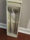 Pottery Barn Madena Silver Salad Servers New In Box