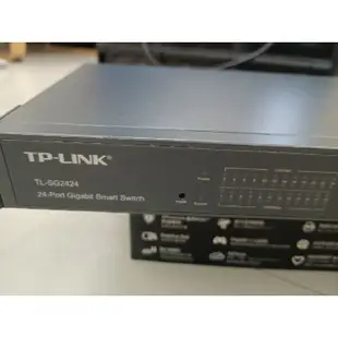 TP-LINK TL-SG2424 24埠 Gigabit 智慧型網路交換器 24-port Switch