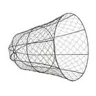 Black Garden Chicken Wire Cloche Plant Protector Covers 10 Pack Thickened Design