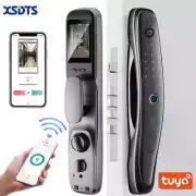 Smart Door Lock With Surveillance Camera WiFi Wireless Fingerprinty Password