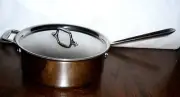 ALL-CLAD STAINLESS STEEL 6-QUART SAUTE PAN WITH LID