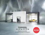 Model car display 1/18 TOPfeel showroom with LED lights 1:18 scale Diorama kit