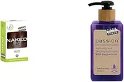 Four Seasons Naked Delay Condoms, 12 count and Passion Water Based Lubricant (200ml) Bundle