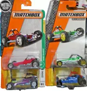 Dune Buggies. Dessert Endurance Racers. Matchbox "Dune Chasers". Red,Green.Blue
