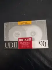 Maxell UD-II 90 High Bias Audio Cassette Tape [0823B] New Sealed