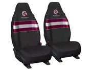 NRL Front Car Seat Covers - Manly Sea Eagles - Set Of 2 One Size Fits All -