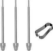 3 Pack Z fold S Pen Metal Nibs Replacement for Samsung Galaxy Z Fold 6/5/4/3 Stylus Pen Tips,Metal Replacement Nibs for Samsung Z Fold 6/5/4/3 Stylus Pen Tips with Removal Tweezers