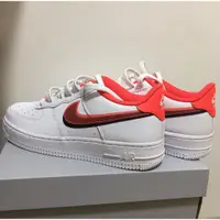 在飛比找蝦皮購物優惠-NIKE AIR FORCE 1 LV8 AF1 GS 雙勾