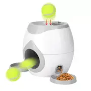 NEW Pet Toy Dog Training Game Ball Launcher Automatic Interactive Reward Machine