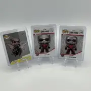 Funko Marvel Upper Deck Cards Lot Of 3 Ant-Man #s AF-2 Art & 37, 116 Common NM/M