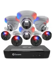 Swann NVR8-8580 2TB HDD 4 x NHD-900DE & 4 X NHD-900BE SONVK-889804B4D RRP $2199
