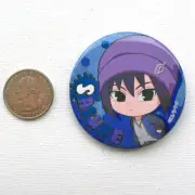 Sasuke Uchiha Naruto Shippuden Chibi Skater Round Can Badge Pin Bell House