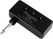 1 Set Bass Amplifier Aluminum Mini Amplifier Bass Guitar Headphone Amp Plastic Black Durable Electric Guitar Amplifier