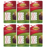 3M Command Poster Strips 1.75" x 0.625" White (MMM17024-6)