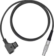 LYSRIA D-TAP to LEMO-Type 2 Pin Male Power Cable Suitable for Anton Bauer Teradek Z Cam ARRI RED Komodo DJI TILTA Paralinx Preston Transvideo Offhollywood Switronix Panasonic，59 inch