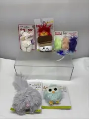 5pk NEW Boots & Barkley Cat Toys (+ Lamb Chop )Pet Toy Bundle Pounce CatNip (B39