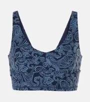 [The Upside] The Upside Peached Jade paisley sports bra AU 14 multicoloured