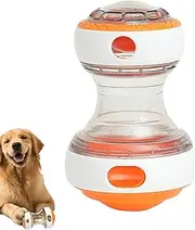 Interactive Dog Treat Dispenser | Puppy Treat Rolling Dispenser Puzzle,Interactive Food Dispensing Ball for Small Medium Large Breeds