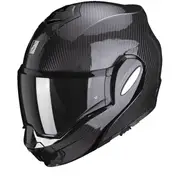 Exo-Tech Evo Carbon Solid Black Modular Helmet