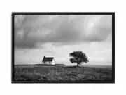 Lonely Home Framed Print Fine Art Poster Print