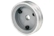 Moroso Double Groove Crankshaft Pulley Suit SB Chev With Short W/P, 5.40" O.D With 25% Reduction