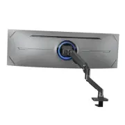 Heavy Duty Monitor Arm Aluminum Single Gas Spring Monitor Arm Suit for BLACK