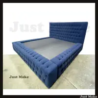 在飛比找Yahoo!奇摩拍賣優惠-JM訂製家具 床組 雙人床組 床架 雙人床架 造型床架 訂製