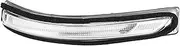 HEROFFIX 1 Pc Car Mirror Turn Signal Light for KIA NIRO 2017-2020 Right No.87623G5000 Black Clear Plastic