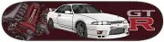 skateboard deck Nissan R33 GTR Skyline