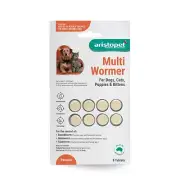 Aristopet Multi Wormer Worming Tablets for Dogs Cats Puppies & Kittens - 8 Pack