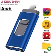 1/2TB 256GB USB 3.0 Flash Drive Storage Memory Photo Thumb Stick For iPhone iPad