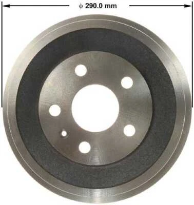 Brake Drum Bendix PDR0848 fits 11-12 VW Jetta