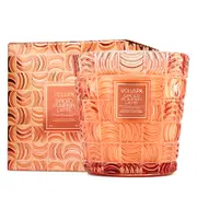 Voluspa Spiced Pumpkin Latte 3 Wick Heath Candle, 38 oz.
