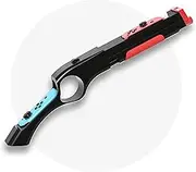 Game Gun Controller for Nintendo Switch/Switch OLED JoyCons Shooting Games,Call of Juarez,Sniper Elite 3, Big Buck Hunter,Resident Evil and Others,for Switch Hand Grip Shooting Games Accessory