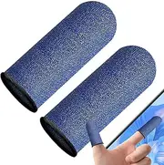 Mobile Game Sleeves | Finger Covers | Touchscreen Gloves | & Esports Use | Ultra-Thin Silver Fiber | Anti-Sweat & Breathable | Enhances Sensitivity for Precise Control
