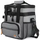 Lunch Bag For Women Men, Double Deck Insulated Lunch Box - Expandable Leakpro...