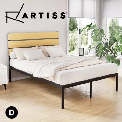 Artiss Bed Frame Double Size Metal Base