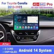 13.1 inch Screen Android Car Radio For Toyota Corolla 2019-2023Carplay Head Unit