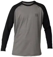 Xcel Boys Tyler LS Dark Grey Black Rashie