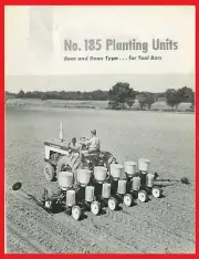 IH McCormick No. 185 Planting Units Beet and Bean Type for Tool Bars Brochure